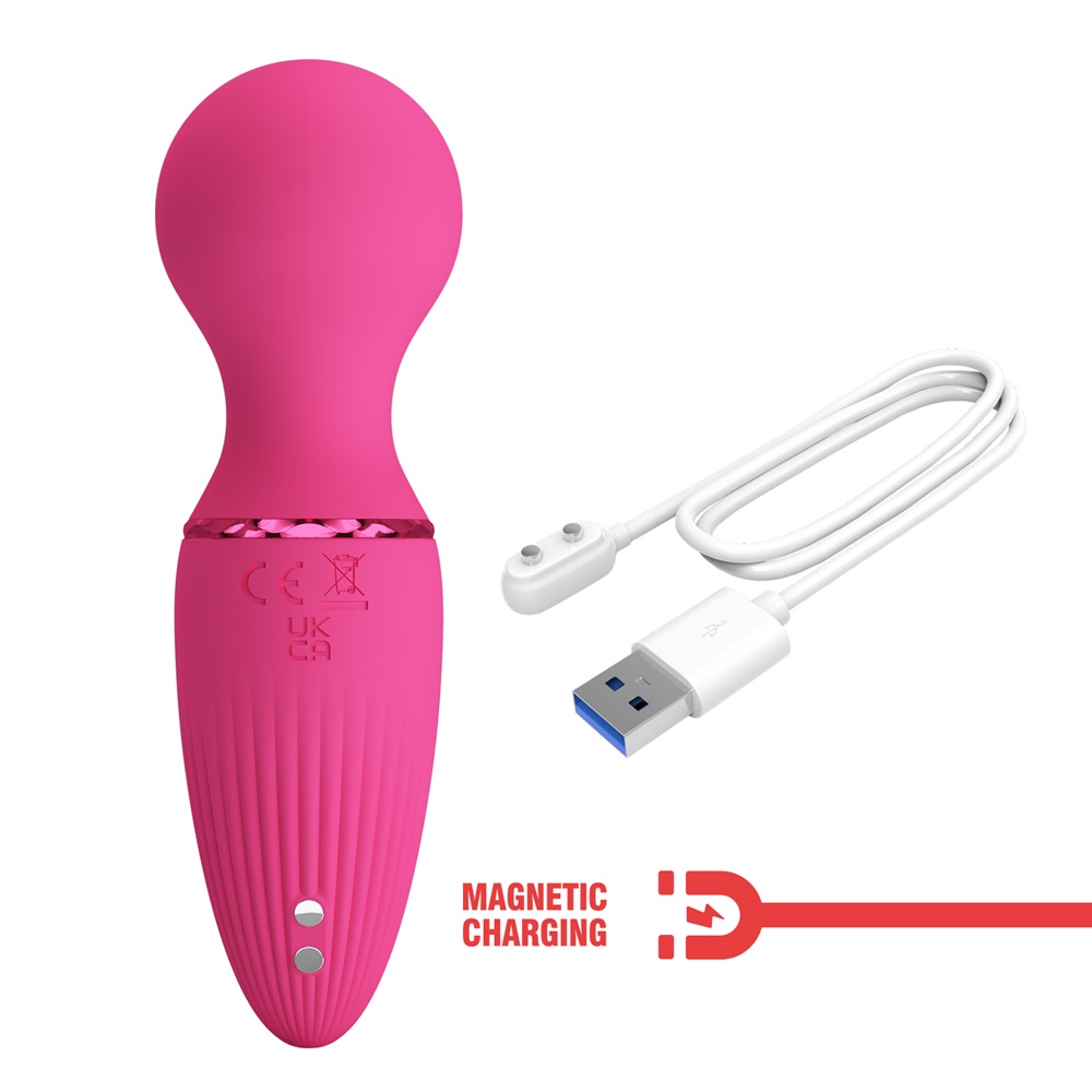 PRETTY LOVE Dwayne Little cute wand massager PINK - Image 4