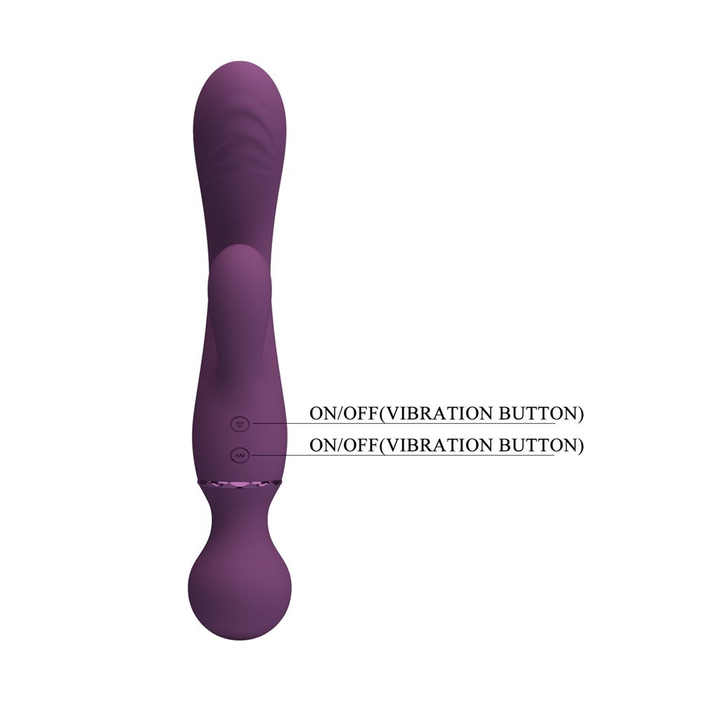 PRETTY LOVE ALL ROUNDER Wand and Bunny vibrator massager - Image 6