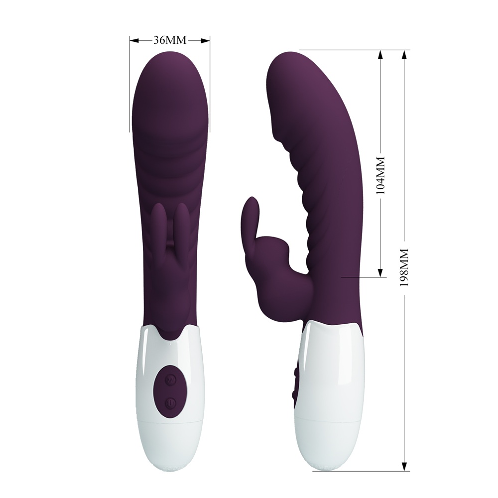 PRETTY LOVE Naughty Bunny Purple vibrator - Image 2