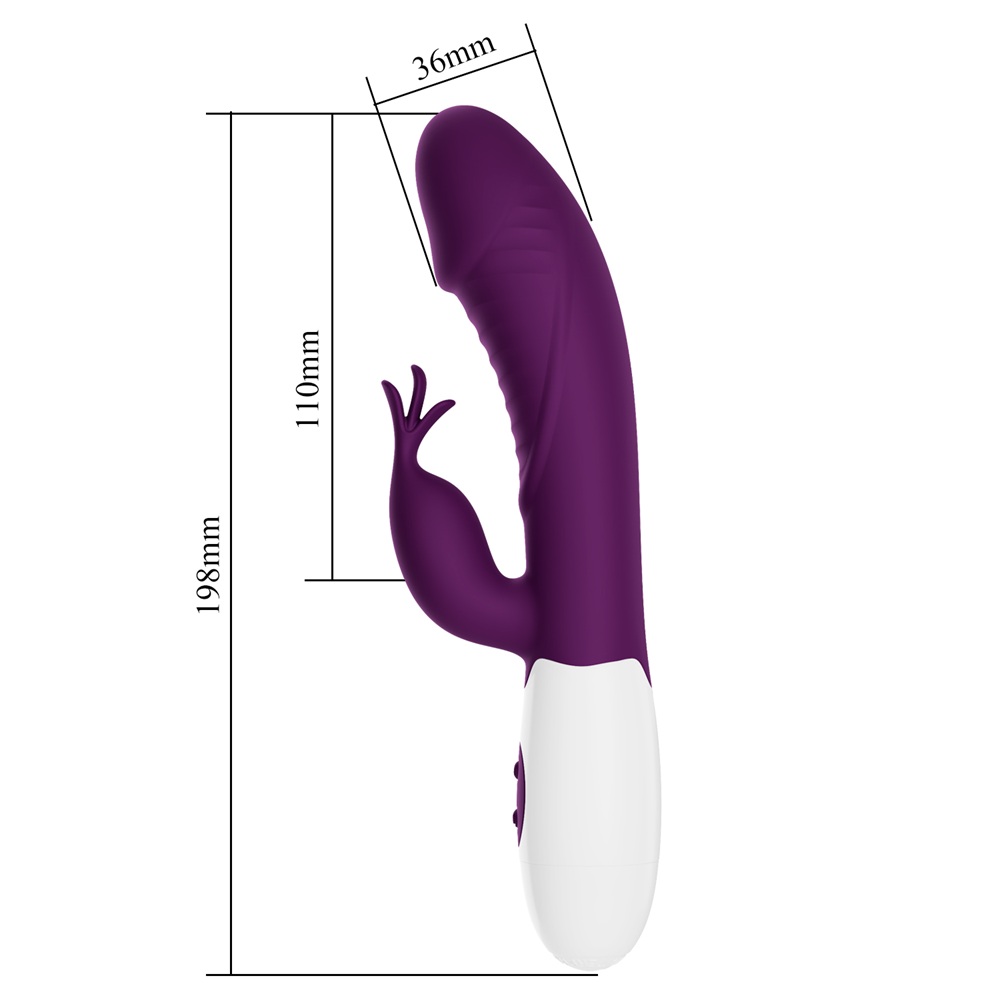 PRETTY LOVE Rusmussen Bunny Purple vibrator - Image 2