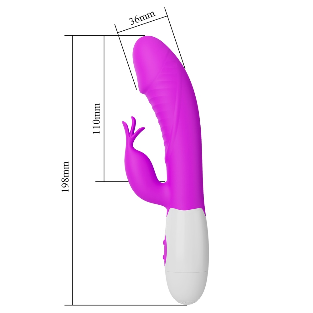 PRETTY LOVE Rusmussen Bunny Pink vibrator - Image 2