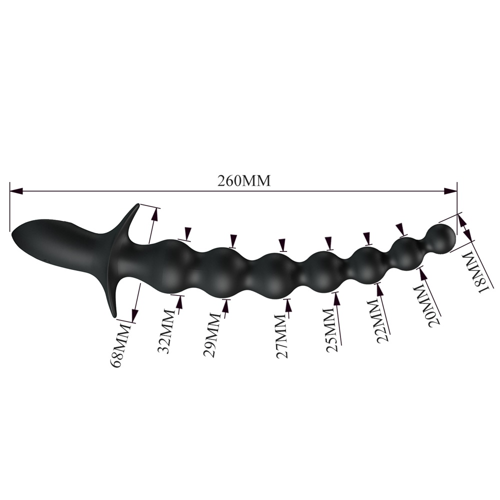 PRETTY LOVE RIGDON anal vibrating beads - Image 3