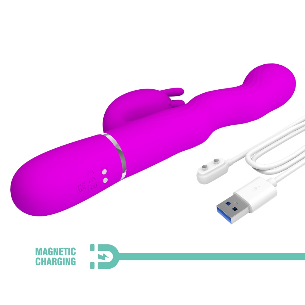 PRETTY LOVE LAURSEN Pink Wavy dancing vibrator - Image 4