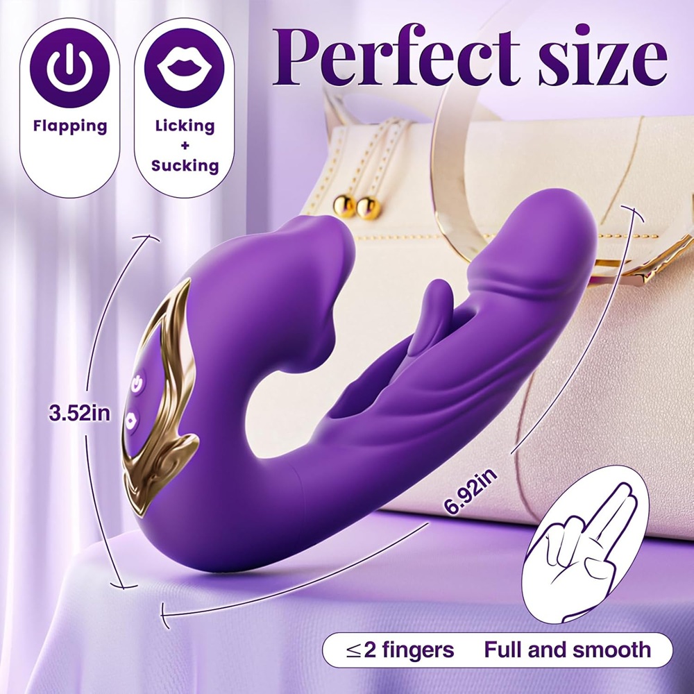 TOYBOX Vibrator with Triple Stimulation Function - Image 5