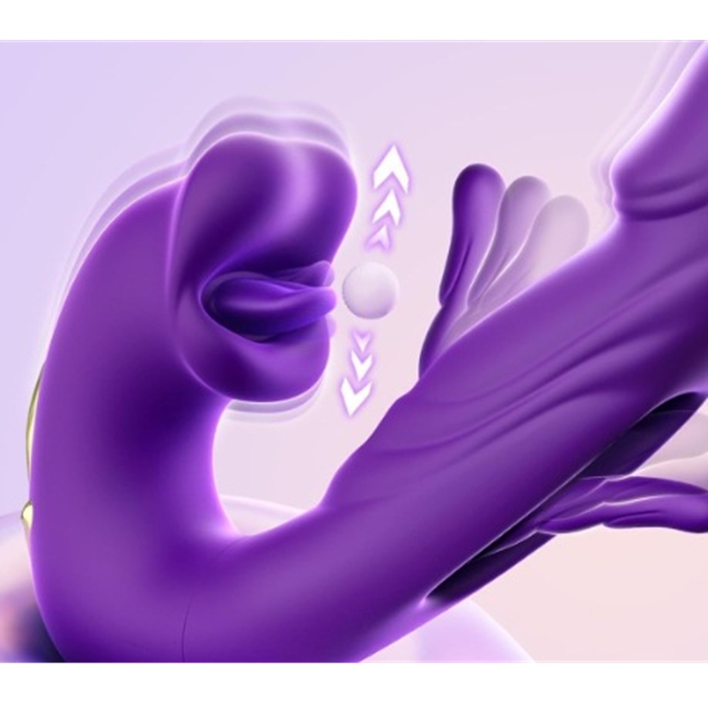 TOYBOX Vibrator with Triple Stimulation Function - Image 6