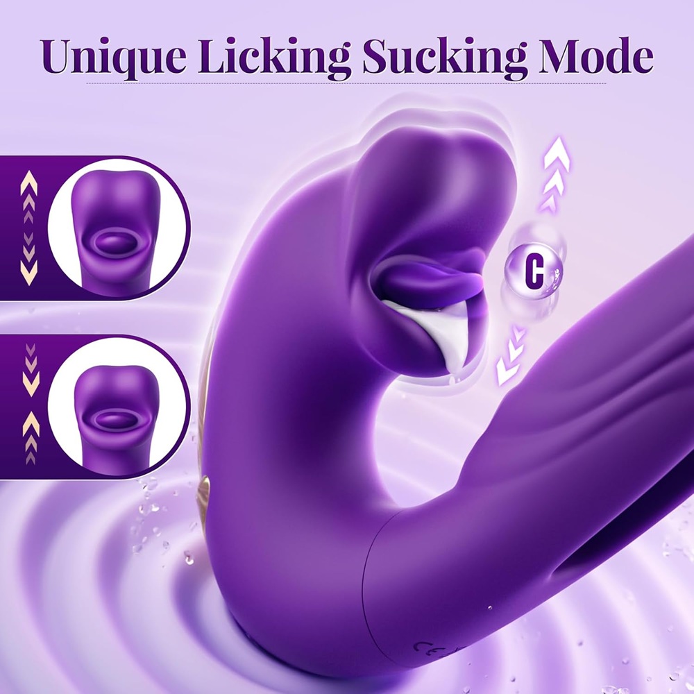 TOYBOX Vibrator with Triple Stimulation Function - Image 2