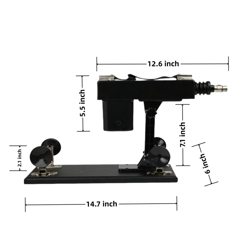 TOYBOY Adjustable Thrusting Sex Machine with 6 Attachments - Image 6