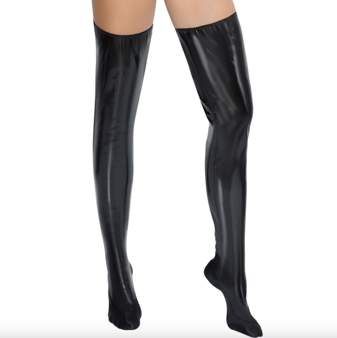 Black Level Vinyl Bed Boots Black - Image 2