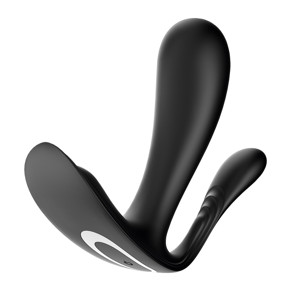 Satisfyer Top Secret Plus Wearable Vibrator with Anal Stimulator Black - Image 5