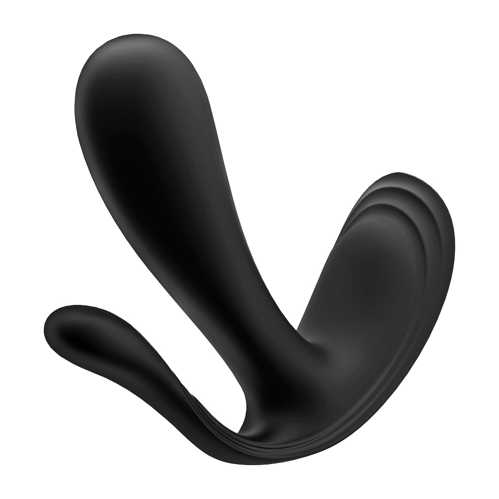 Satisfyer Top Secret Plus Wearable Vibrator with Anal Stimulator Black - Image 7