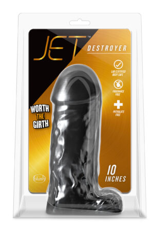 Blush Jet Destroyer Black Dildo 20 cm