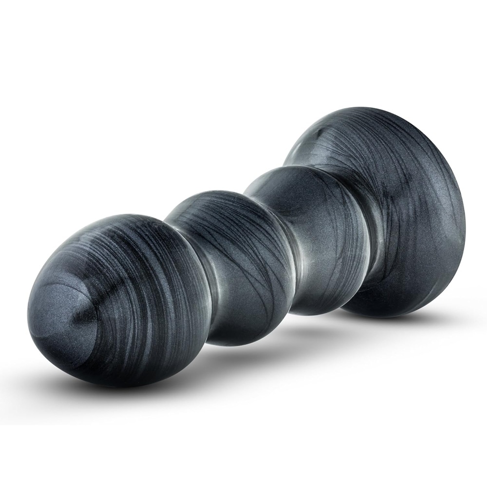 Jet Black Jack Carbon metallic Butt Plug 18 cm - Image 3