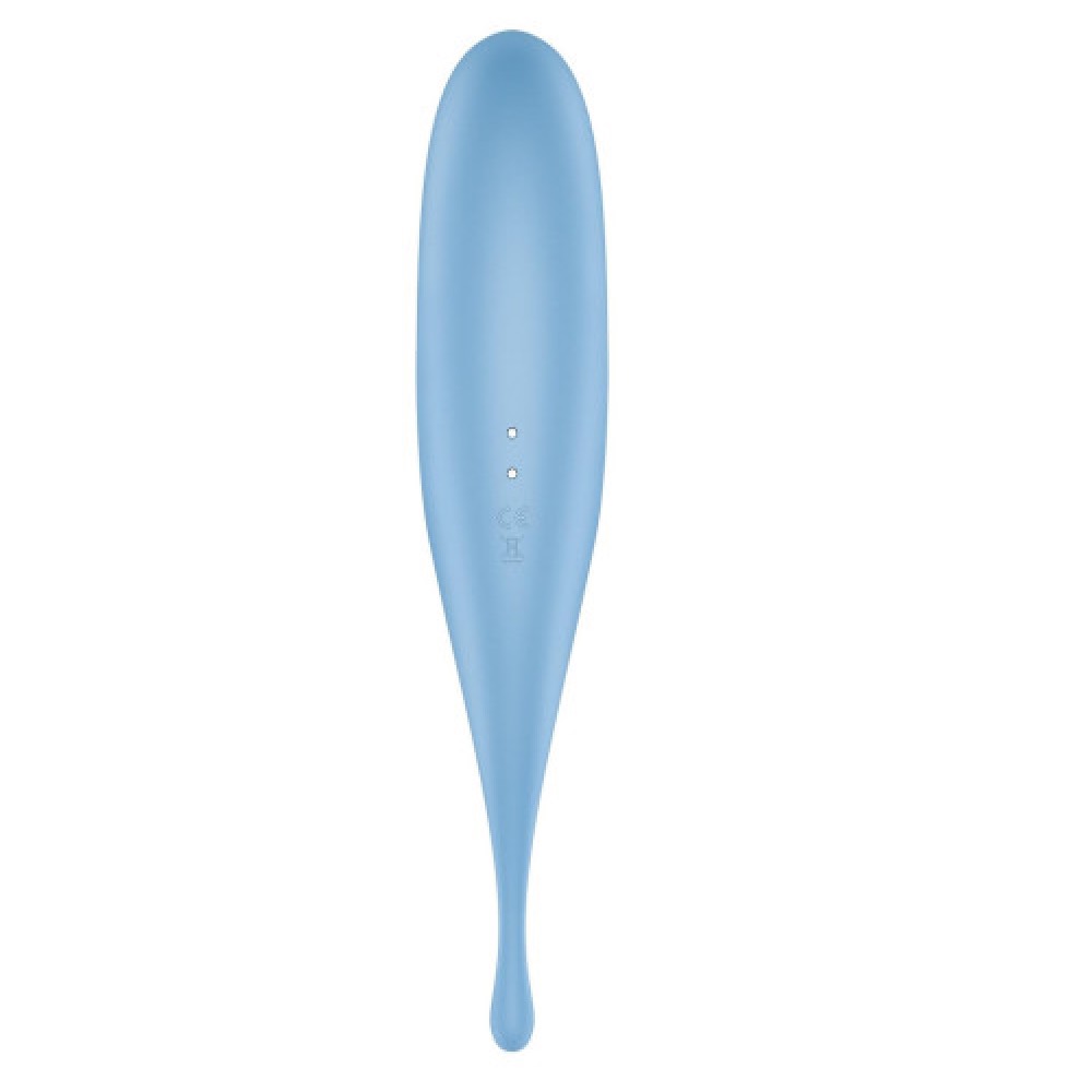 Satisfyer Twirling Pro Hybrid Air Pulse Vibrator Blue - Image 6