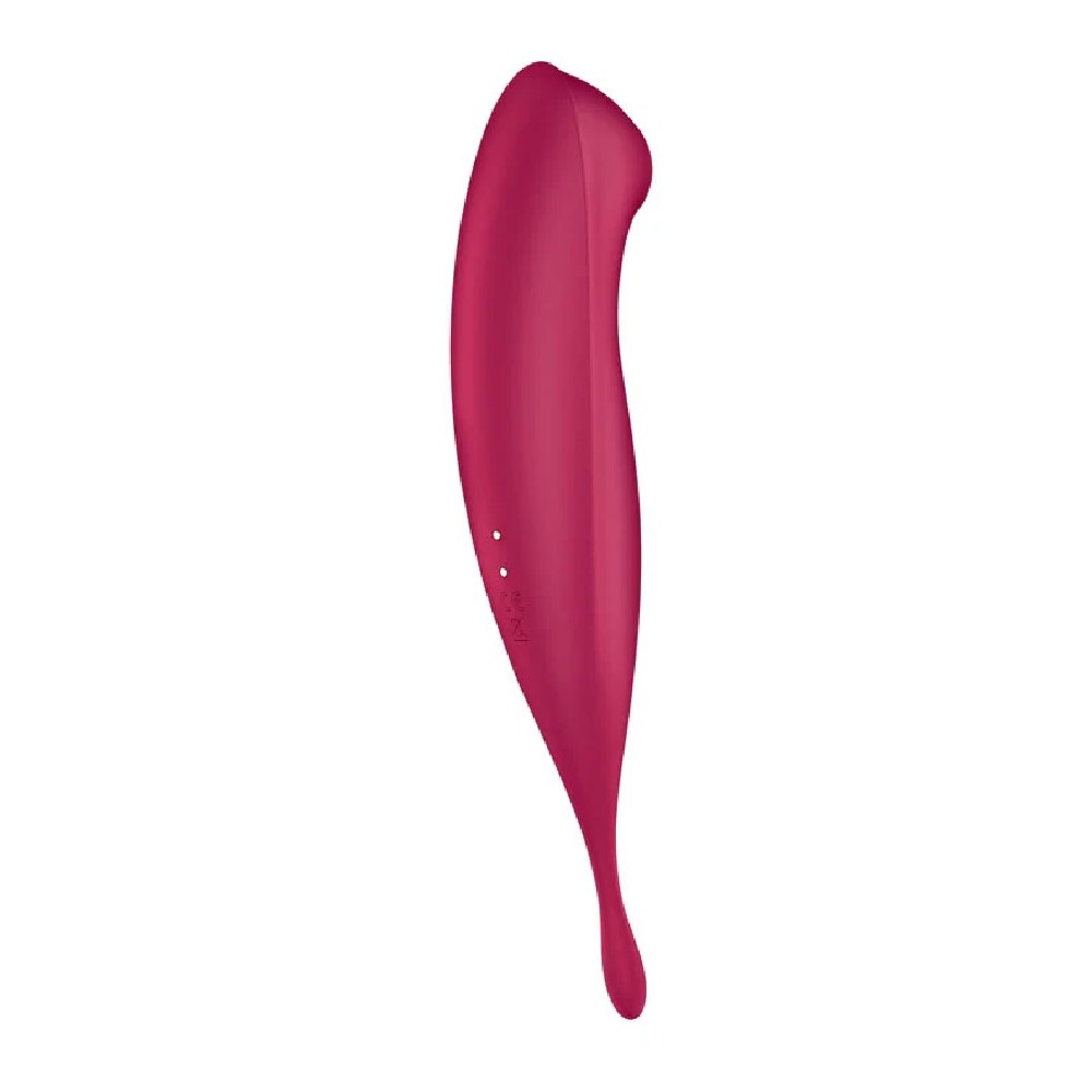 Satisfyer Twirling Pro Hybrid Air Pulse Vibrator Red - Image 6