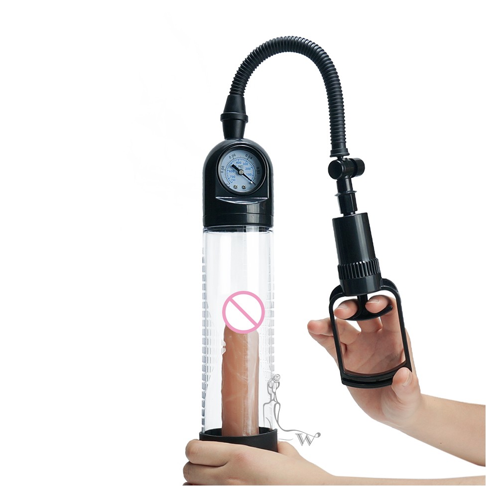 Penis Pump with Pressure gauge controller 26 cm - Image 3