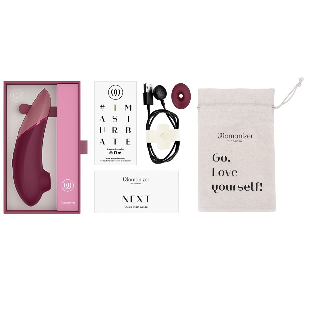 Womanizer Next 3D Pleasure Air Stimulator Bordeaux - Image 7