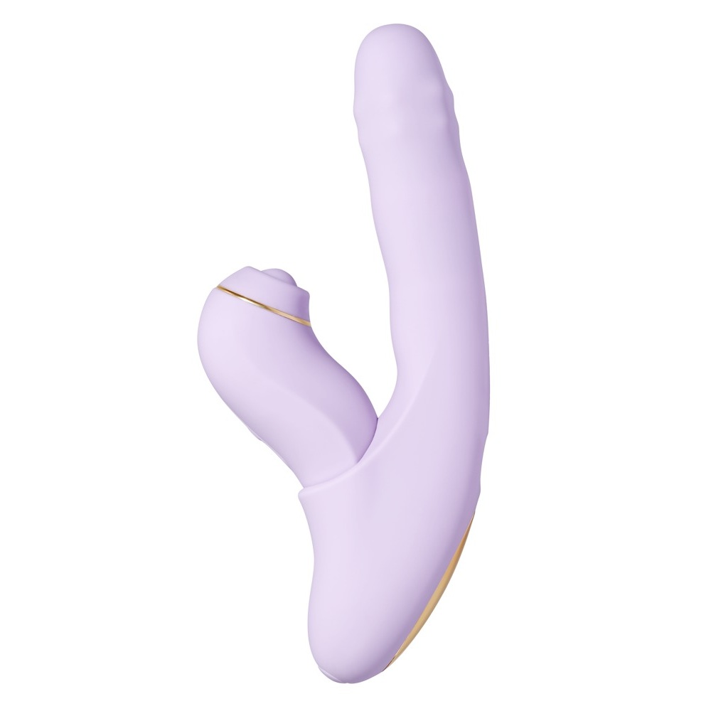 Svakom DuoGlow Thrusting Beaded Vibrator with Pulsating Stimulator - Image 5