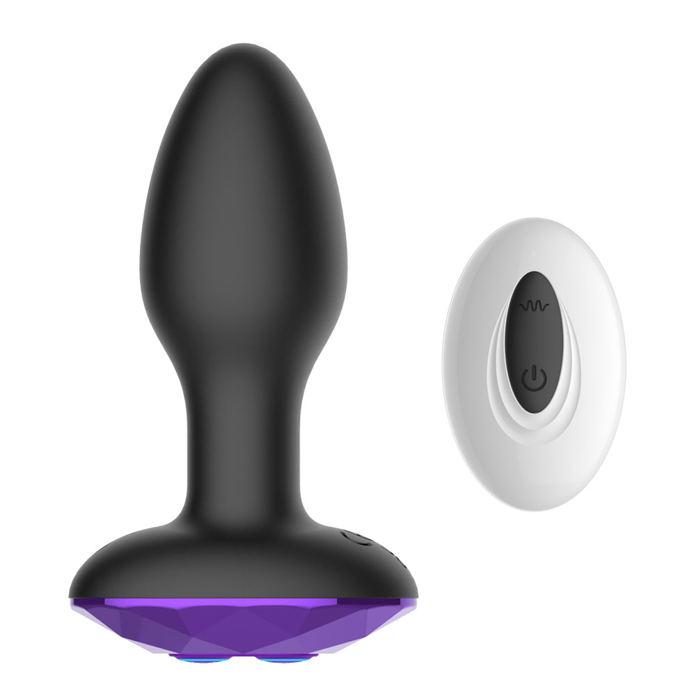 CRAZY SPINNER Vibrating Rotating Butt Plug with Remote Control - Image 3