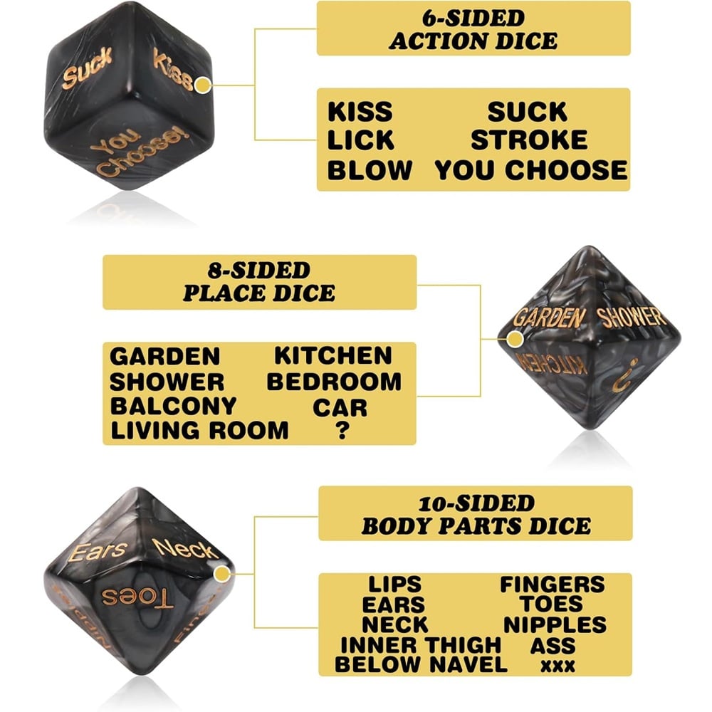 TOYBOY Date Night Dice Game for Couples - Image 6