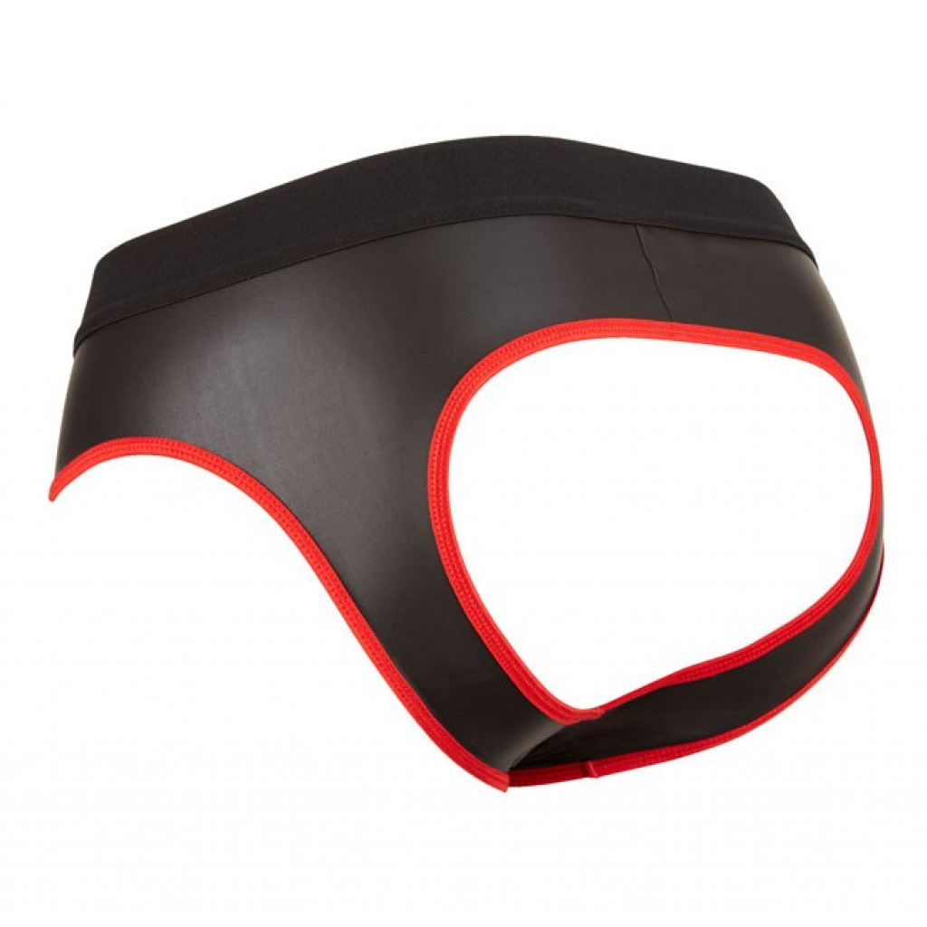 Shiny Matt Jock with Red Hem - Image 3