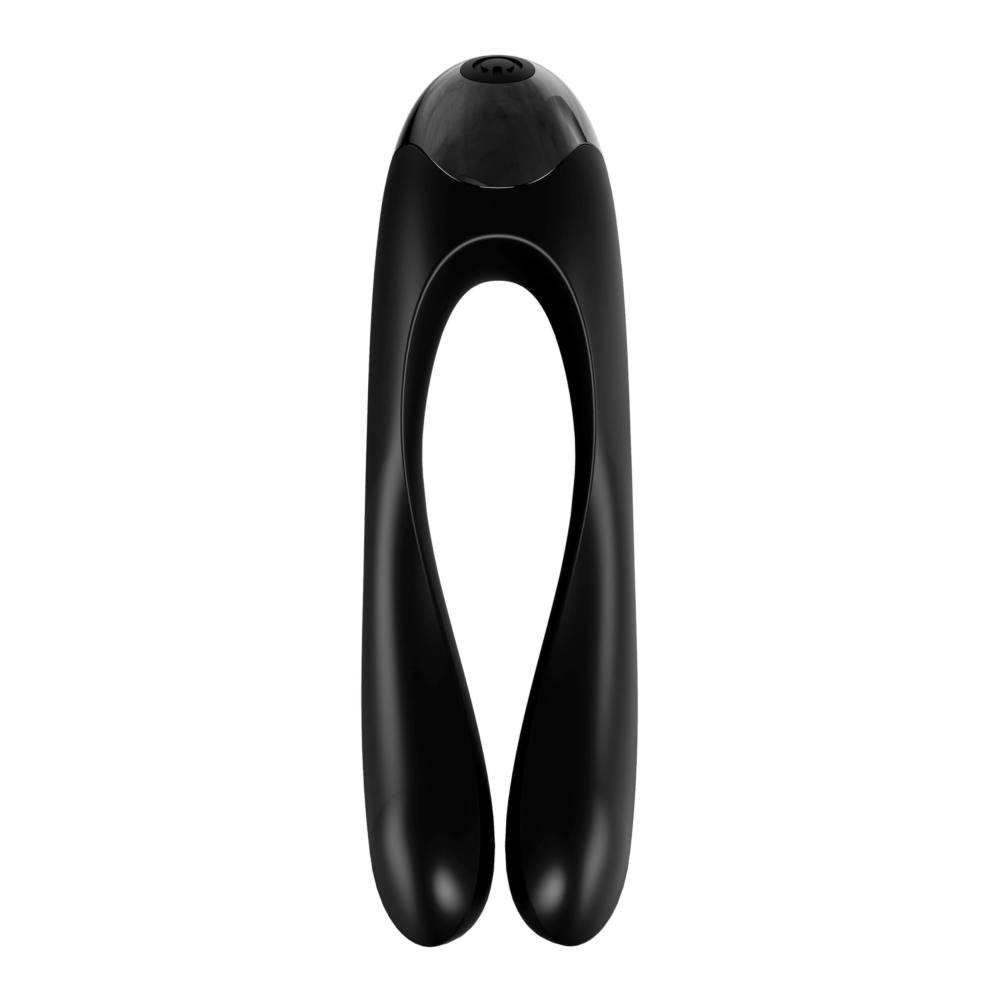 Satisfyer Candy Cane Finger Vibrator Black - Image 3