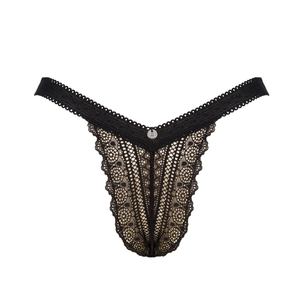 Obsessive Estiqua Lacy Black Panties - Image 3