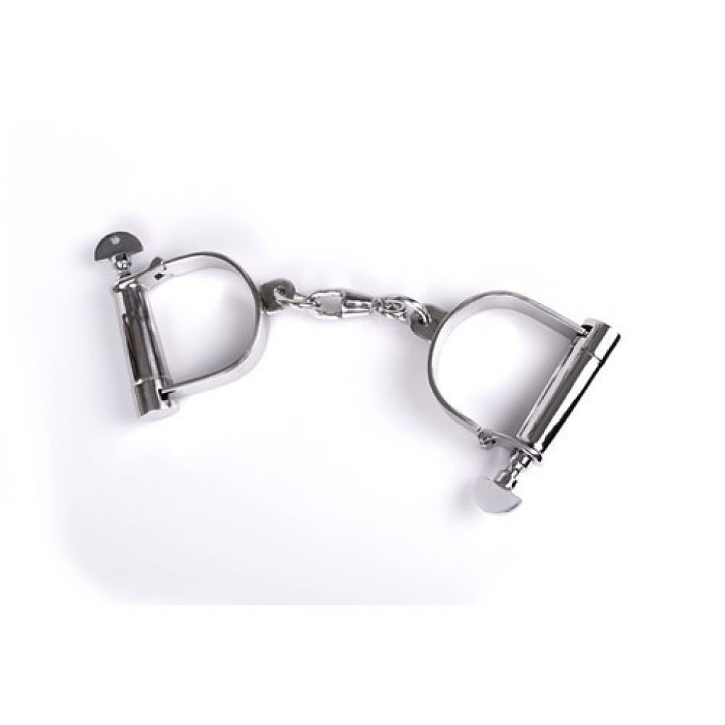 Austenitic Stainless Steel Slave Handcuffs - Image 3