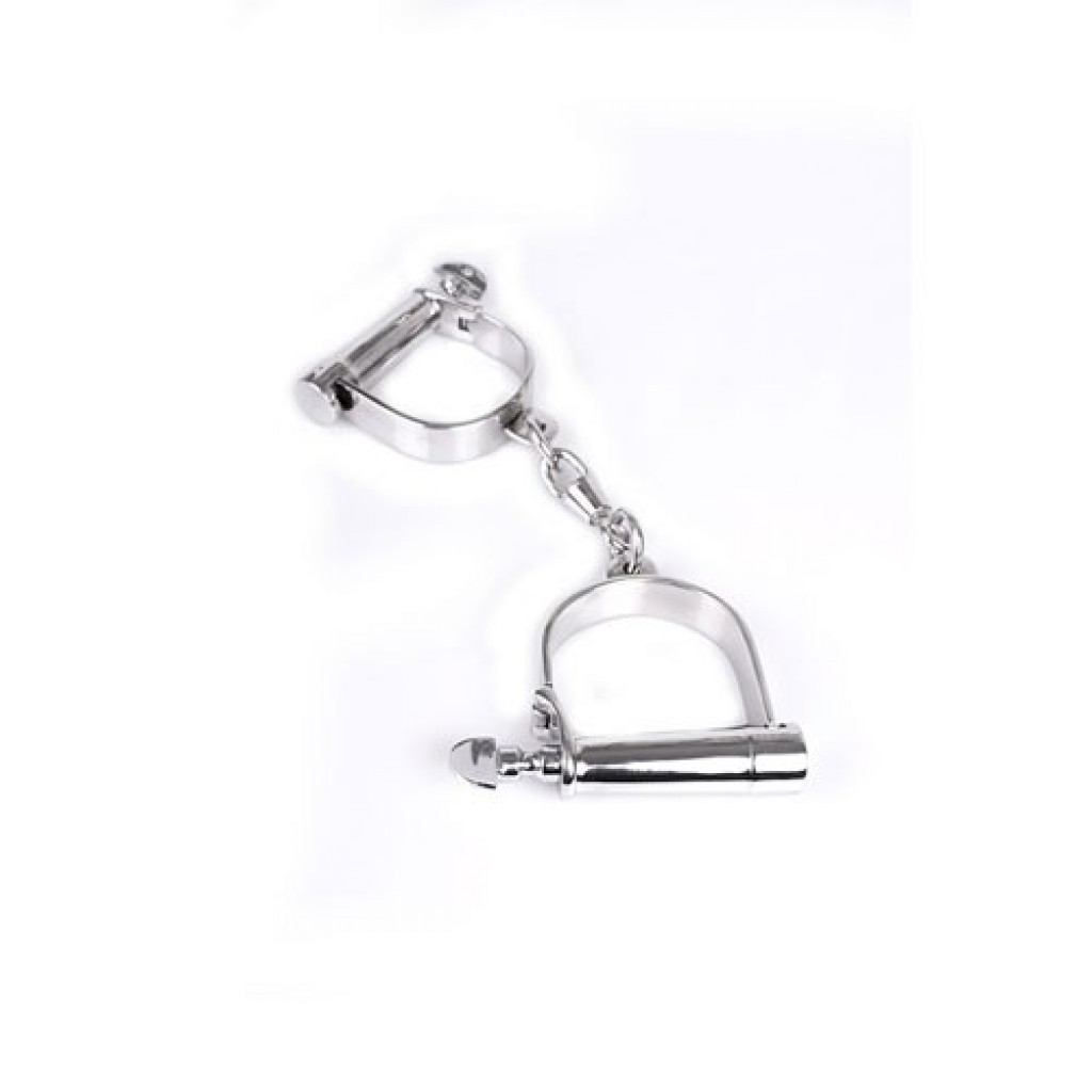 Austenitic Stainless Steel Slave Handcuffs - Image 2