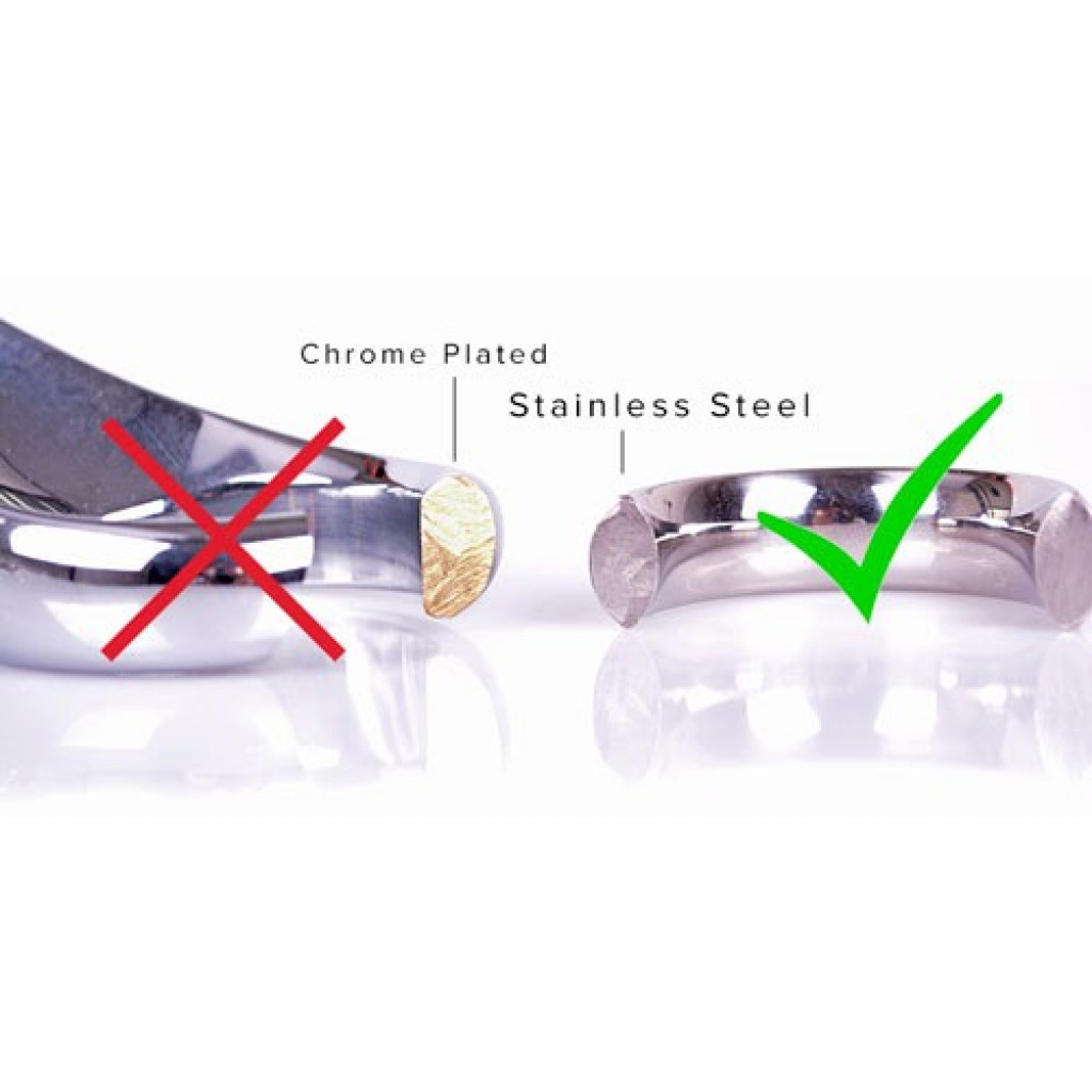 Austenitic Stainless Steel Slave Handcuffs - Image 4