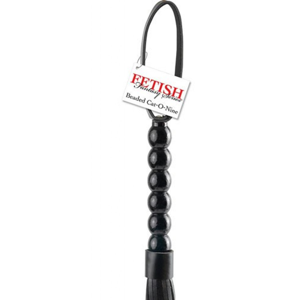 Beaded Cat-o-Nine Tails whip - Image 3