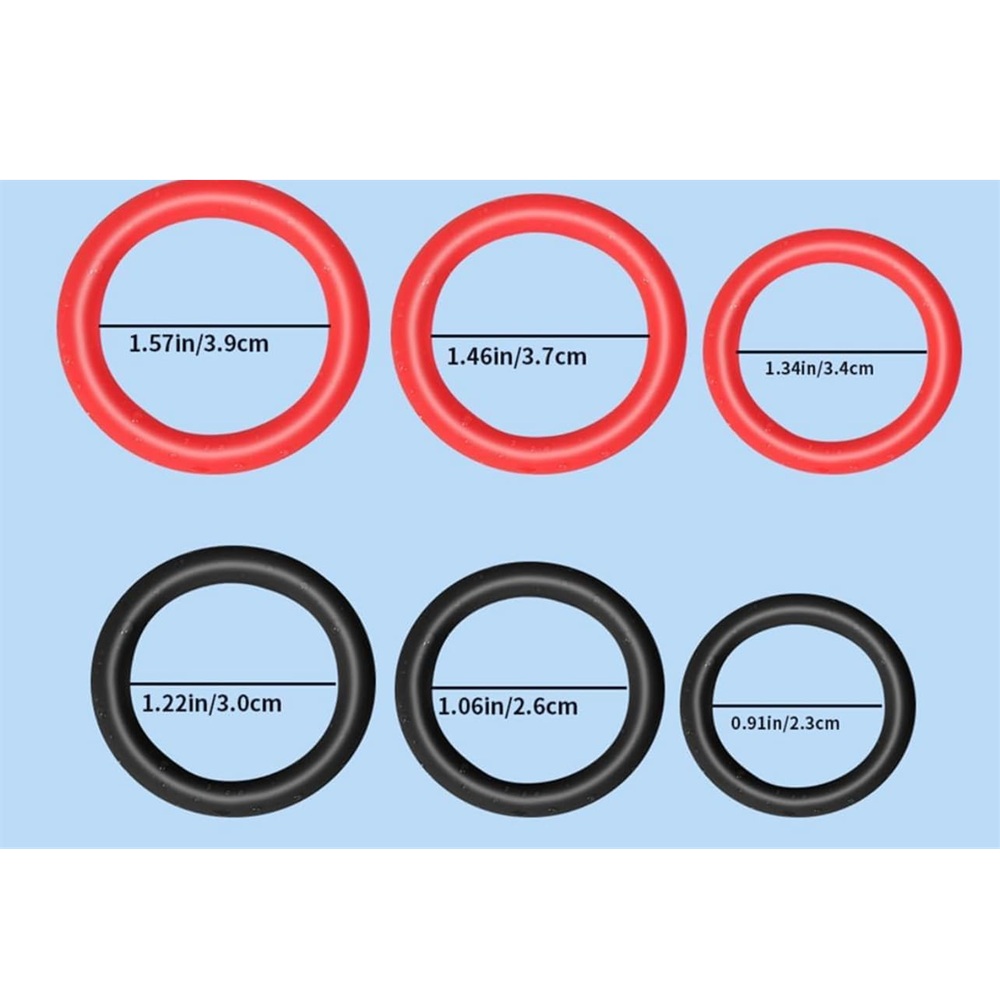 TOYBOY ERMIS Stay Hard and Play Long 7 Ring Set - Image 3