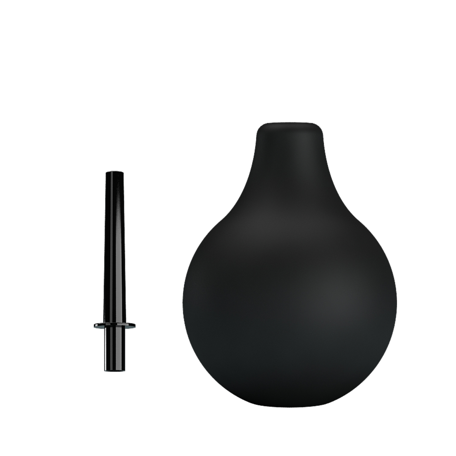 MRPLAY Black Anal Cleansing Douche Bulb 224ml - Image 2