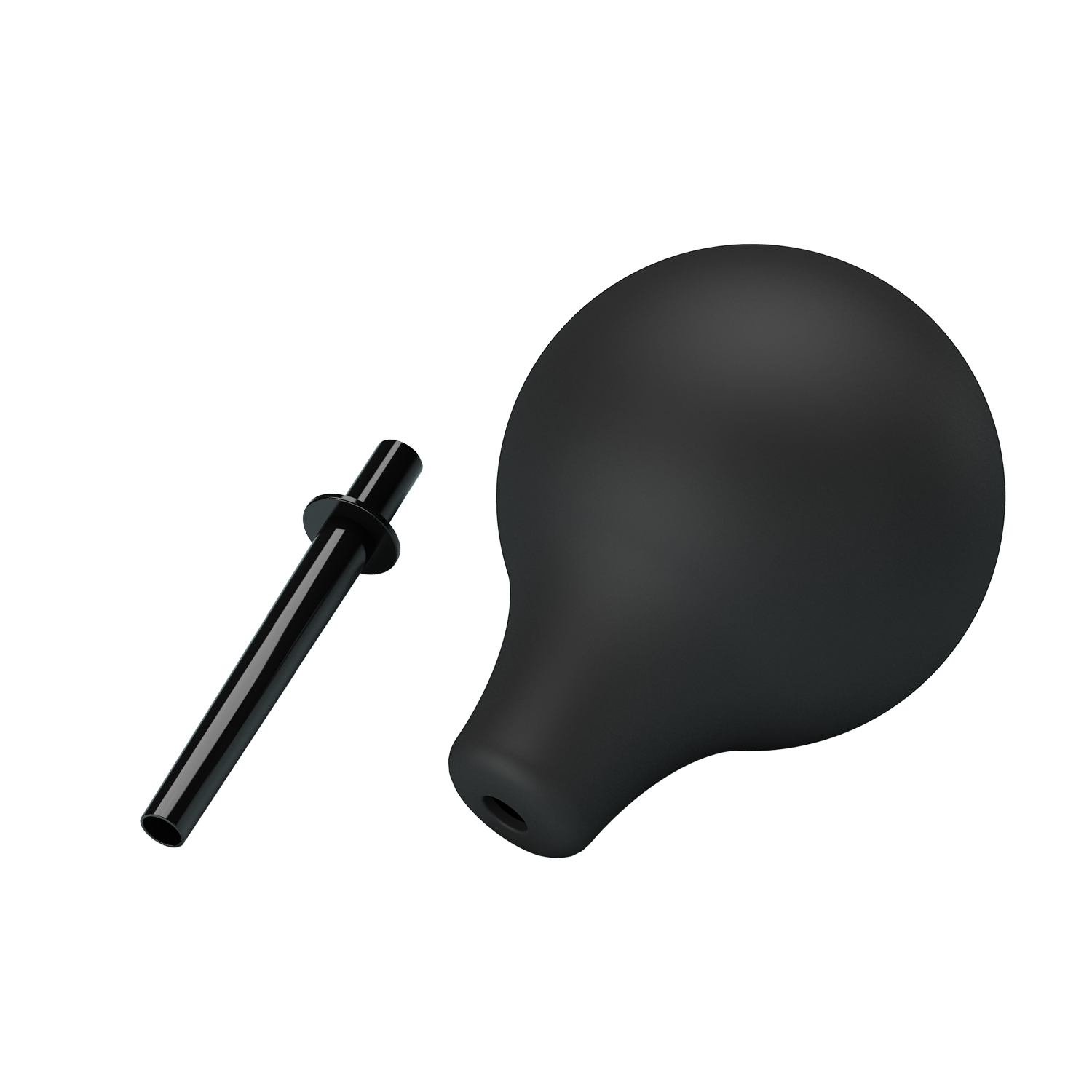 MRPLAY Black Anal Cleansing Douche Bulb 224ml - Image 4