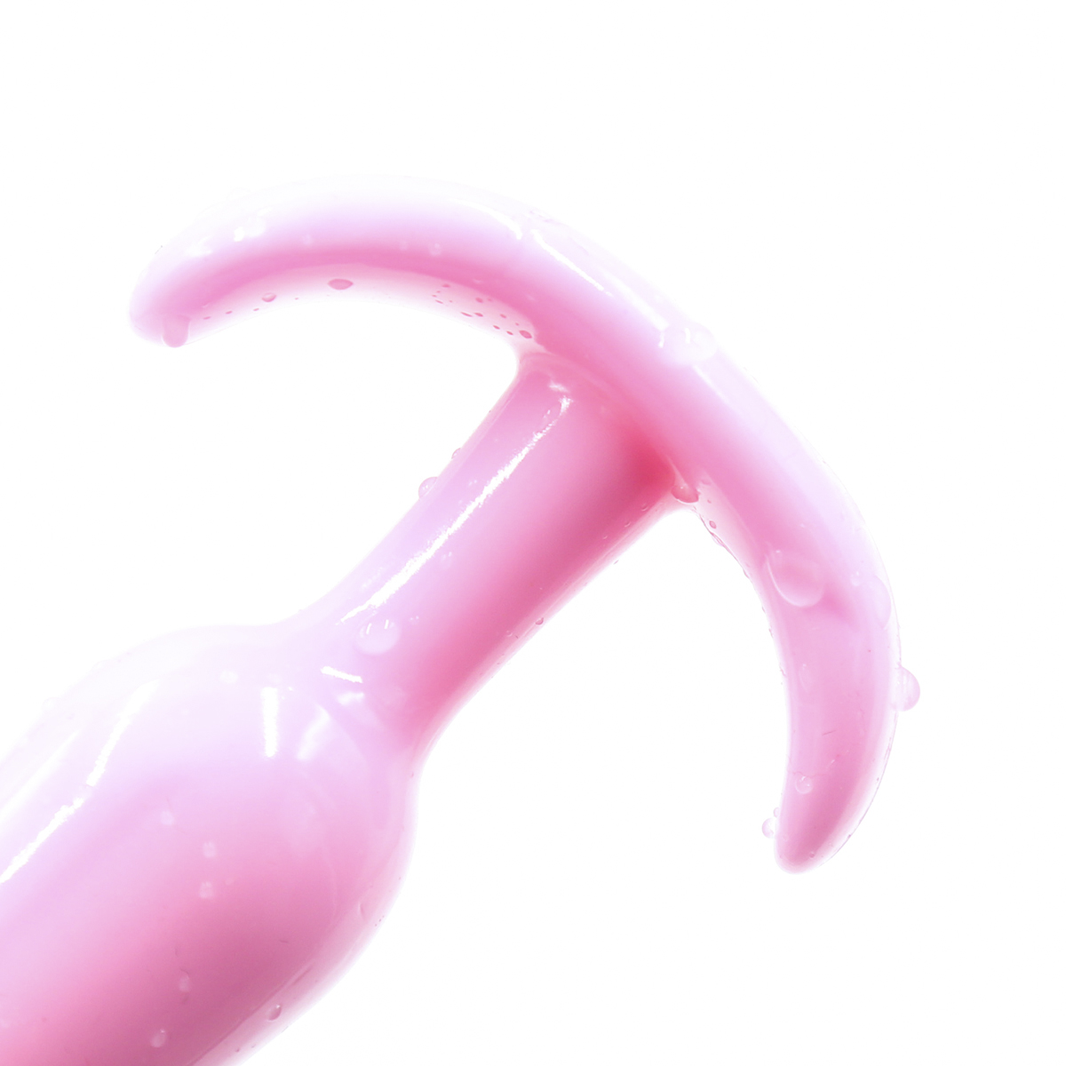 Naughty Toys Small Medium Jelly soft T-type PINK plug 10 cm - Image 4