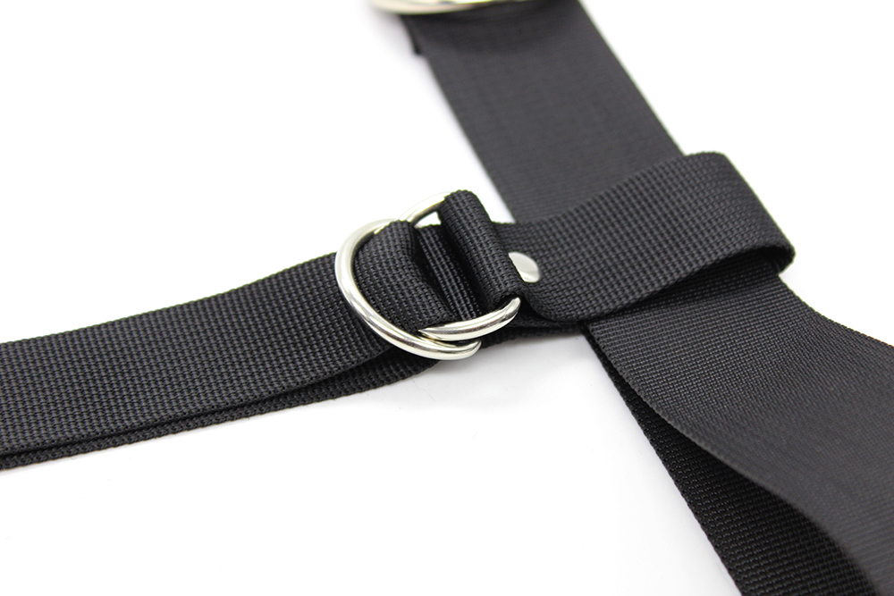 Body Harness Strap Restraints One Piece Neck Collar with Wrist Cuffs - Image 5