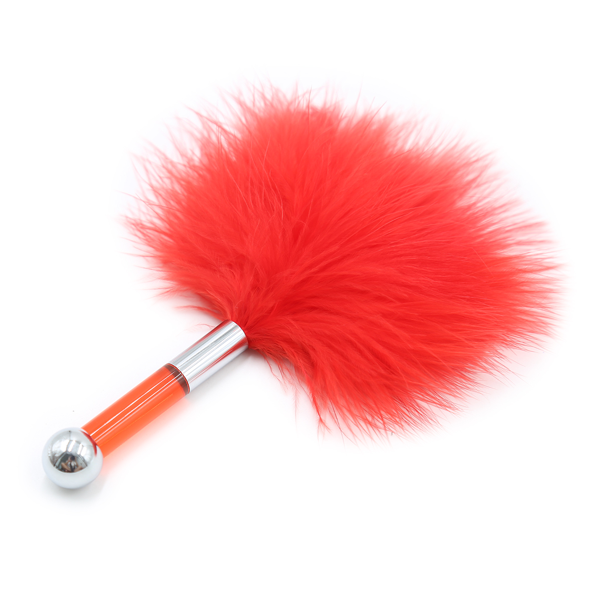 Tickle Me Senseless Fluffy Feather Teaser RED 17cm - Image 6
