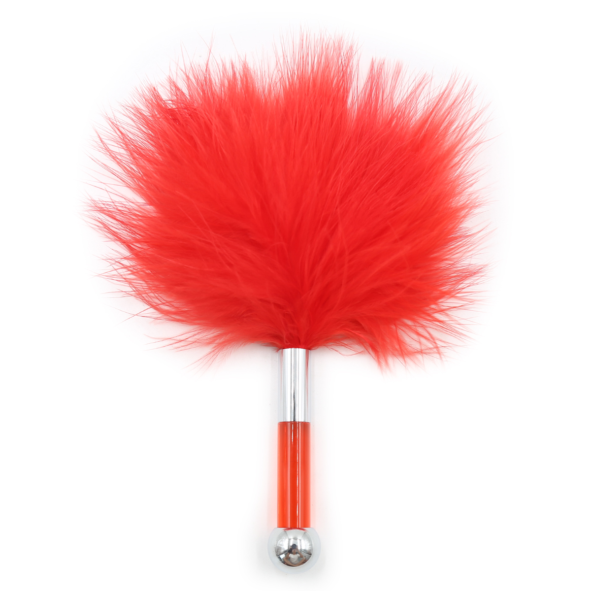 Tickle Me Senseless Fluffy Feather Teaser RED 17cm - Image 7