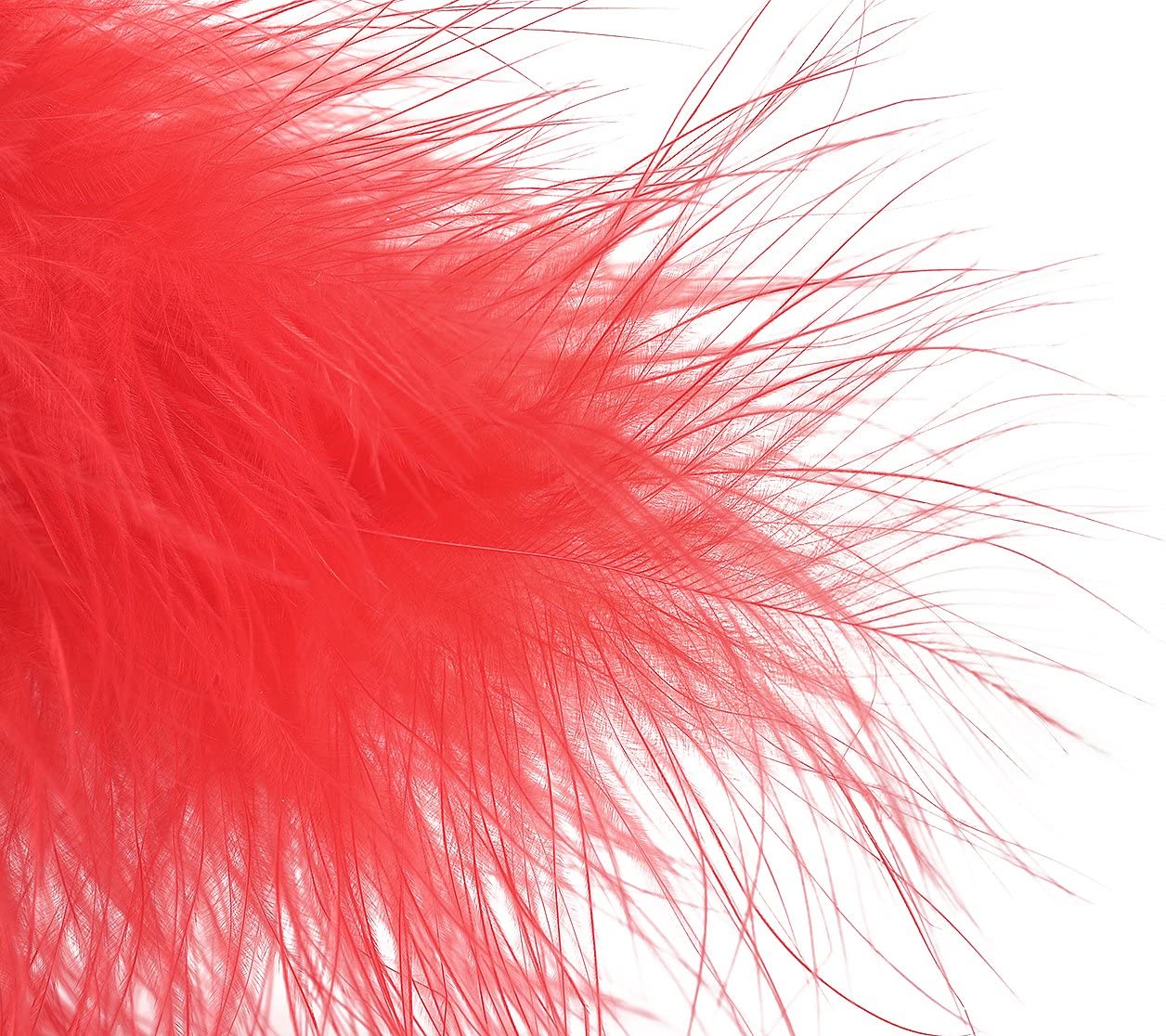 Tickle Me Senseless Fluffy Feather Teaser RED 17cm - Image 5