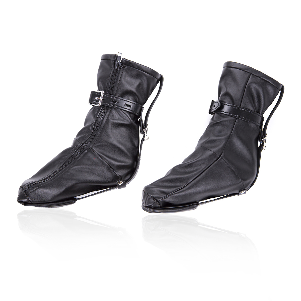Bondage Leather Boots LARGE - Image 4