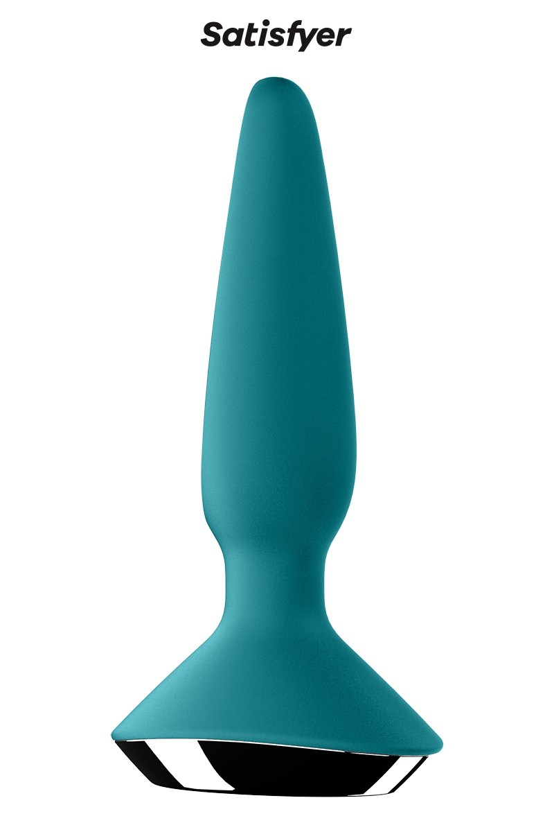 Satisfyer PLUG-ILICIOUS 1 Vibrating Anal Plug Petrol Blue - Image 7