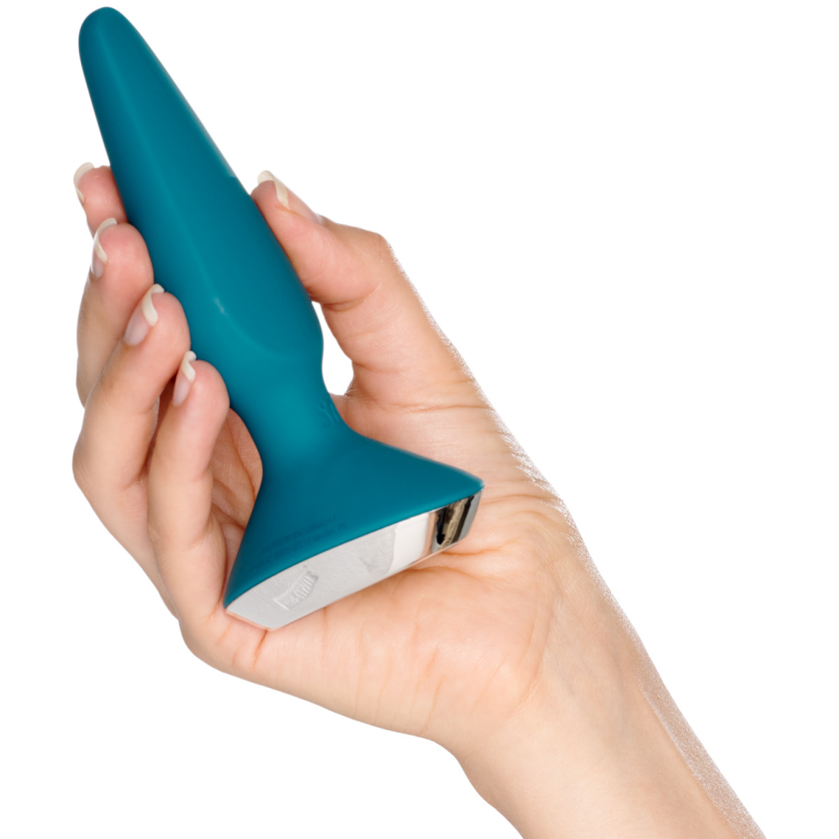 Satisfyer PLUG-ILICIOUS 1 Vibrating Anal Plug Petrol Blue - Image 6
