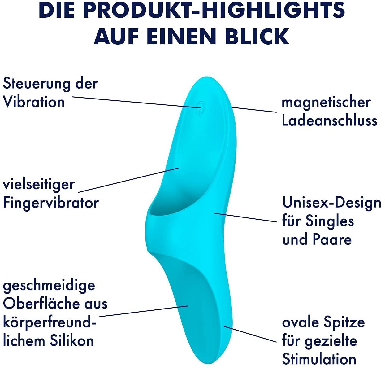 Satisfyer Teaser finger vibrator BLUE - Image 7