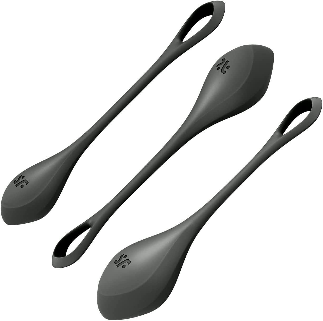 Satisfyer Yoni Power 2 Kegel Balls BLACK 3-PIECE SET - Image 2