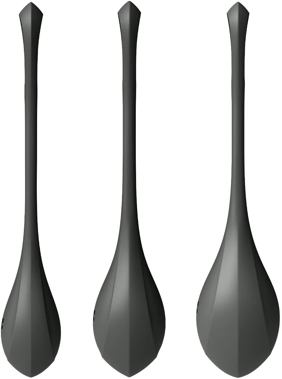 Satisfyer Yoni Power 2 Kegel Balls BLACK 3-PIECE SET - Image 5