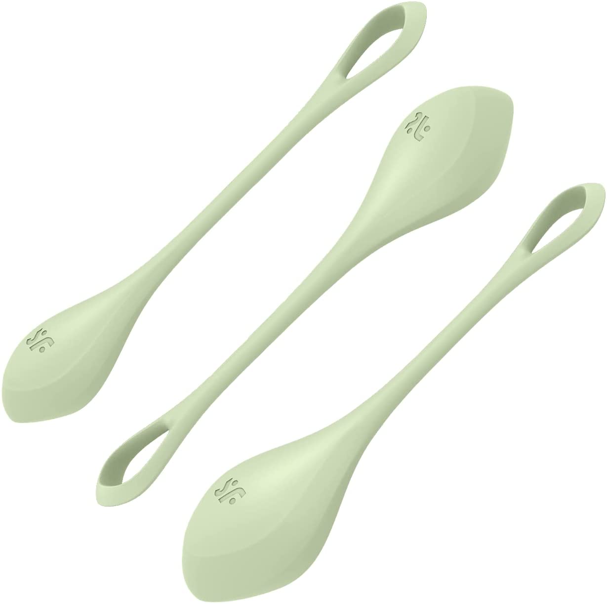 Satisfyer Yoni Power 2 Kegel Balls LIGHT GREEN 3-PIECE SET - Image 3