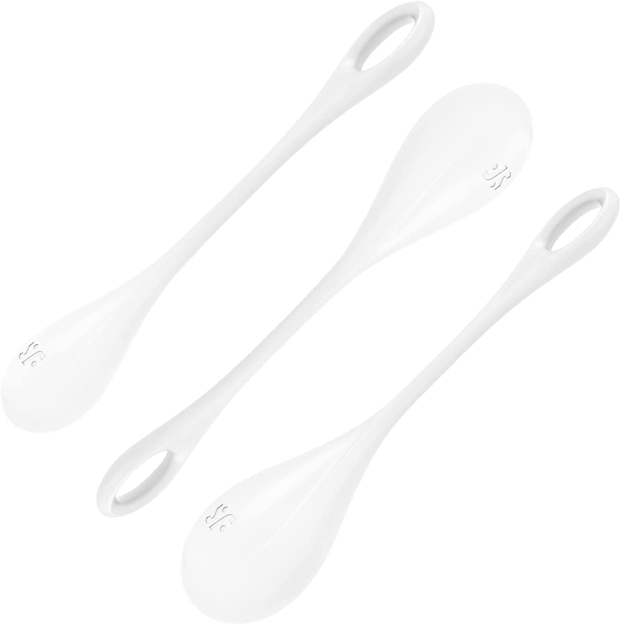 Satisfyer Yoni Power 1 Kegel Balls WHITE 3-PIECE SET - Image 2