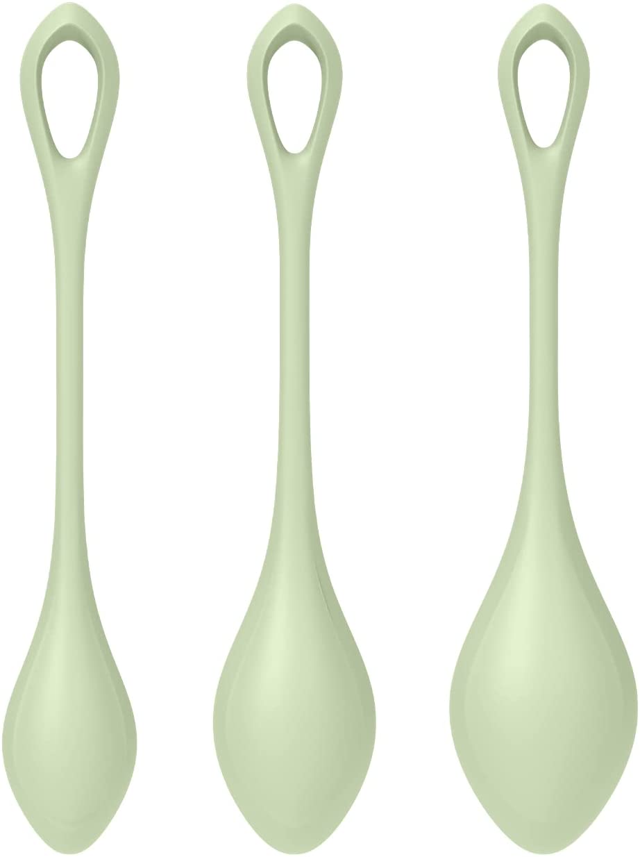 Satisfyer Yoni Power 2 Kegel Balls LIGHT GREEN 3-PIECE SET - Image 2