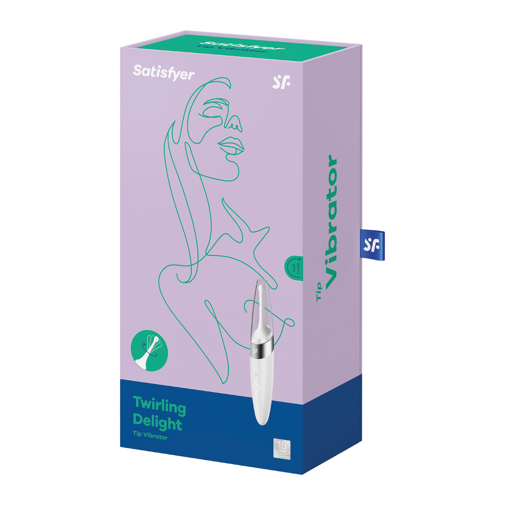 Satisfyer Twirling Delight vibrator WHITE - Image 2
