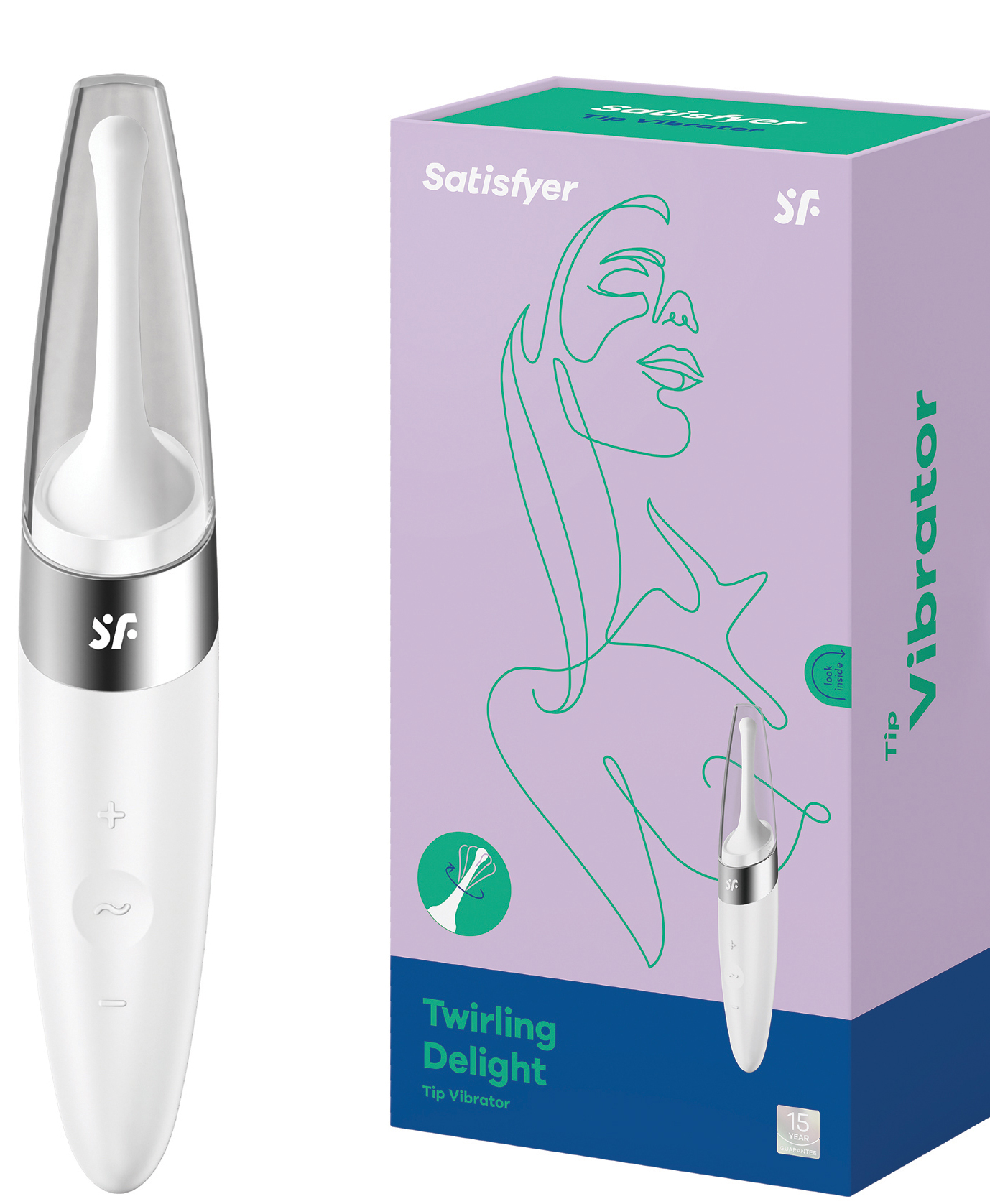 Satisfyer Twirling Delight vibrator WHITE - Image 4