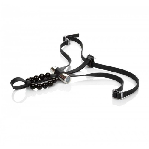 Rechargeable Lovers Thong With Pleasure Beads - Image 3